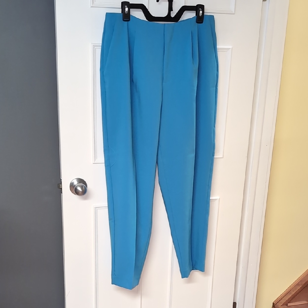 a new day Vibrant Blue Women's Front Pleat Trousers